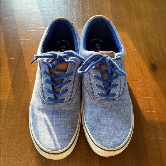 Sperry Men's Light Blue Sneakers - Picture 1 of 4